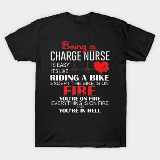 Charge Nurse Nurses Day T-Shirt